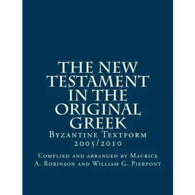 Abbildung von the New Testament in Original Greek: Byzantine Textform 2005/2010