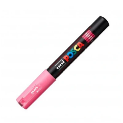 Abbildung von Uni Ball Fasermaler Posca PC 1MC 0,7 rosa