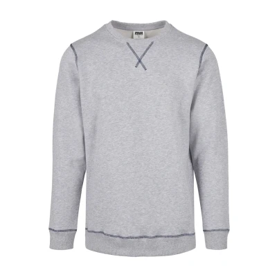 Abbildung von Urban Classics Sweatshirt, Herren, Größe: Small, Grey
