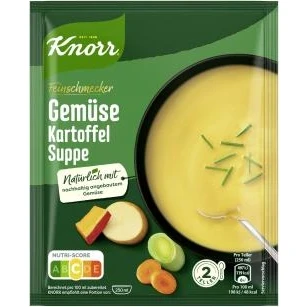 Abbildung von Knorr Feinschmecker Suppe leckere Gemüse Kartoffelsuppe mit nachhaltig angebautem 500 ml