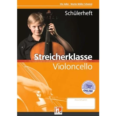 Abbildung von Leitfaden Streicherklasse. Schülerheft Violoncello: inkl. HELBLING Media App