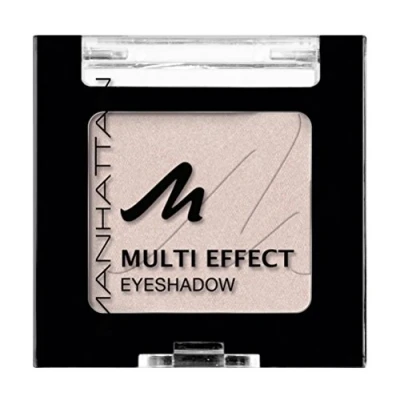 Abbildung von Manhattan Multi Effect Eyeshadow Beiger, matter Lidschatten in handlicher Dose, farbintensiv und langanhaltend Farbe Miss Charming 51D 1 x 2g