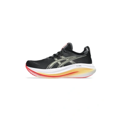 Abbildung von Asics Gelnimbus 27 Laufschuh Straße, Herren, Größe: 48, Black khaki Schuhe