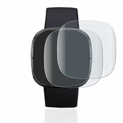 Abbildung von BROTECT Full Cover Schutzfolie Matt für Fitbit Sense (2 Stück) Screen Displayschutz Folie, 3D Curved, Anti Reflex