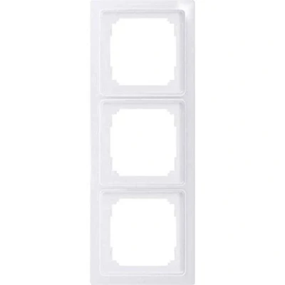 Abbildung von Eltako 3 fach Universalrahmen innen 55x55mm reinweiß glänzend E Design55 R3UE55 wg
