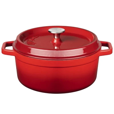 Abbildung von Sola Bratpfanne mit Deckel Rot ø 24 cm / 3.5 Liter