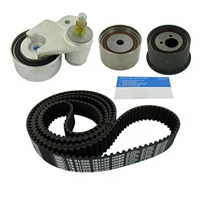 Abbildung von SKF VKMA 01301 Zahnriemensatz 281 mit abgerundetem Zahnprofil AUDI: A4 B6/B7 Cabrio, B6 Limousine, A6 C5 Avant