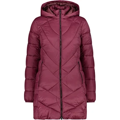 Abbildung von CMP Damenparka mit abnehmbarer Kapuze, Rubin, D42