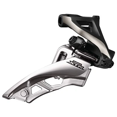 Abbildung von Shimano XTR FD M9000 Umwerfer Side Swing 3x11 fach schwarz Ausführung High Clamp 2016 Mountainbike