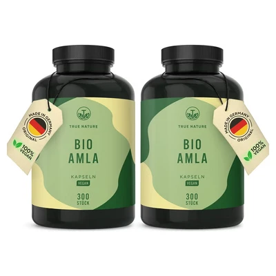 Abbildung von Bio Amla Kapseln Indische Superfrucht 200 Tage Vorrat 600 St