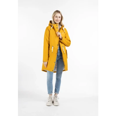 Abbildung von Gepolsterter Regenmantel EISGEBUNDEN M / Mustard 100% Polyester