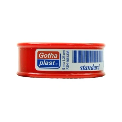 Abbildung von Gothaplast Heftpfl.stand.5mx1,25cm Euroaufh.
