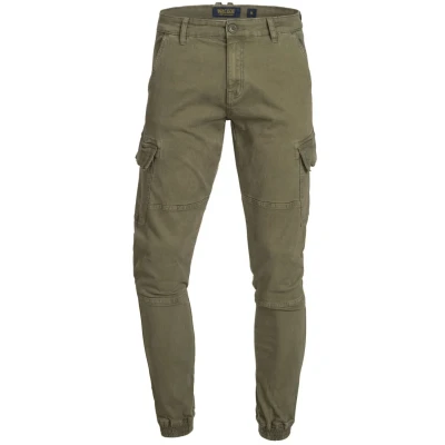 Abbildung von Indicode Jeans August Cargohose, Herren, Größe: Small, Army