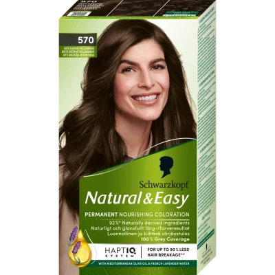Abbildung von Schwarzkopf Natural &amp; Easy Nourishing Permanent Coloration 570 C