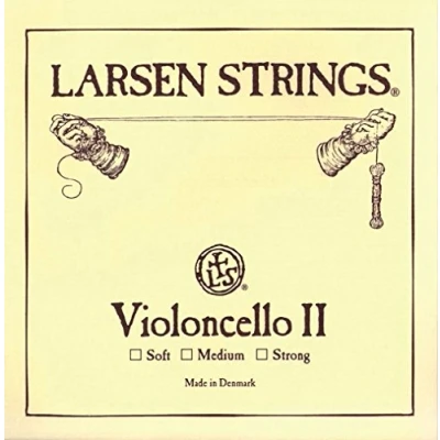 Abbildung von LARSEN STRINGS Cello Saiten Original D Stahl Medium