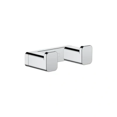 Abbildung von hansgrohe Handtuchhaken &quot;AddStoris&quot;, kratzfest und rostfrei