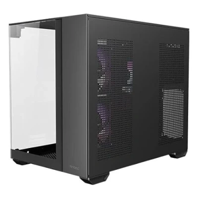 Abbildung von Antec CX600M Trio ARGB, Mini Tower, Micro ATX, ITX, 3X Vent ohne Netzteil, Schwarz