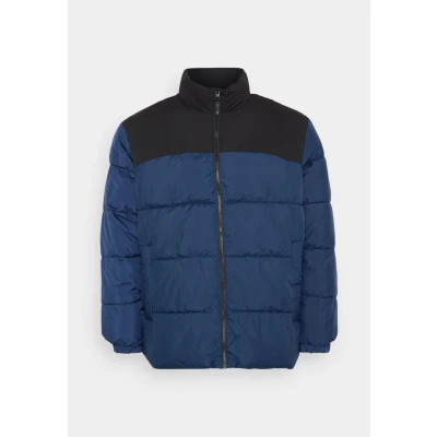 Abbildung von Jack &amp; Jones Jjmoon Stand Collar Puffer Winterjacke, Herren, Größe: 4XL, Navy