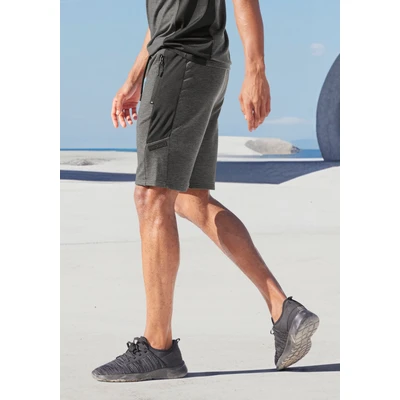 Abbildung von AUTHENTIC LE JOGGER Shorts &quot; Sporthose&quot;, mit Mesheinsätzen und seitlichen Reißverschlusstaschen