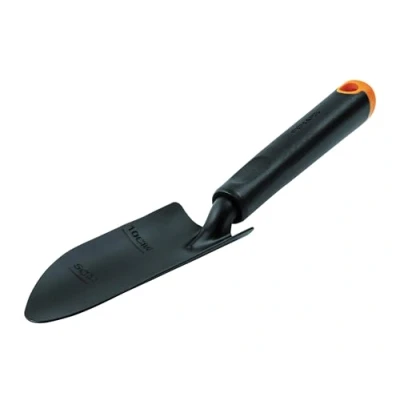 Abbildung von Fiskars Ergo, Gartenkelle, Stahl, Schwarz, Taper, Ergonomisch, Monochromatisch