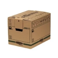 Abbildung von 5 x Bankers Box Umzugsbox klein 32,7x31x42,5cm braun