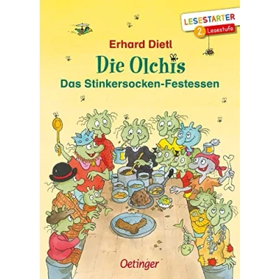 Abbildung von Die Olchis. Das Stinkersocken Festessen: Lesestarter. 2. Lesestufe. Lustiges Kinderbuch zum Lesen lernen mit beliebten Reihe für Erstleser ab 7 Jahren