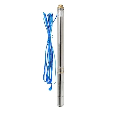 Abbildung von IBO Tiefbrunnenpumpe 3Ti20 Tauchpumpe 550W 50 l/Min., 82 m Förderhöhe 75 mm 3 Zoll Wasserpumpe für Hauswasserwerk und Garten mit 20 Meter Kabel