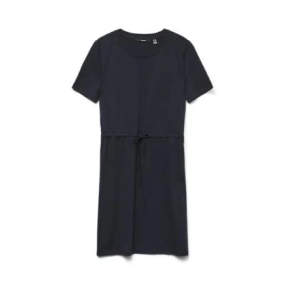 Abbildung von Vero Moda Shirtkleid VMLUNA SS SHORT STRING DRESS JRS NOOS