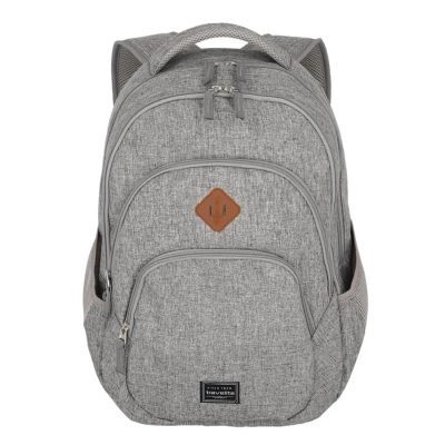 Abbildung von Travelite Basics Rucksack Melange light grey 96308 03