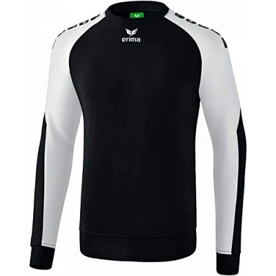 Abbildung von Erima Essential 5C SWE Sweatshirt, Herren, Größe: Small, Schwarz/weiss