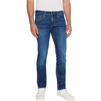 Abbildung von Pepe Jeans Slim Fit, Herren, Größe: 38x34, Blue denim