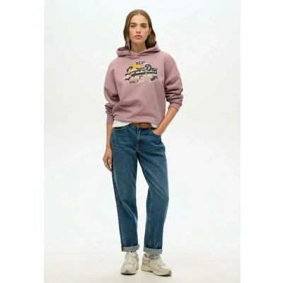 Abbildung von Superdry Sweatshirt, Damen, Größe: 38, Grape shake purple
