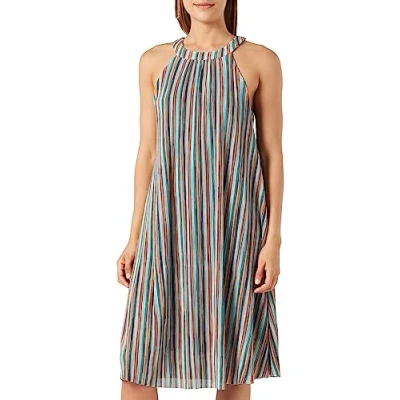 Abbildung von s.Oliver Black Label Freizeitkleid Mehrfarbig petrol, Damen, Größe: 44, petrol