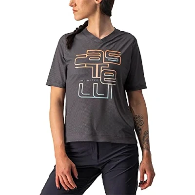 Abbildung von CASTELLI Damen Trail Tech W Tee T Shirt, Dark Gray, L EU