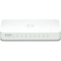 Abbildung von D Link GO SW 8E Ethernet Easy Desktop Switch (8 Ports mit 10/100 Mbit/s, automatische MDI/MDIX Erkennung) weiß