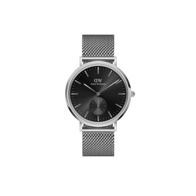 Abbildung von Daniel Wellington Classic Multieye Sterling ONYX Uhr silvercoloured, Herren, Größe: 40, Silver coloured