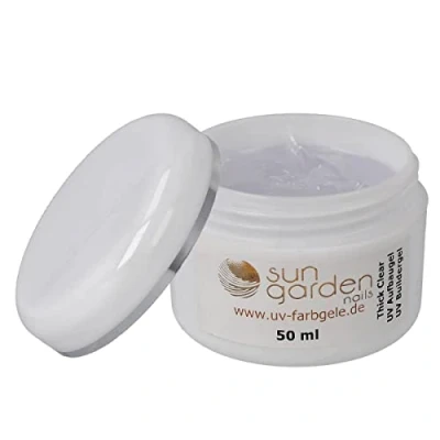 Abbildung von Sun Garden Nails Aufbaugel/Builder Gel 50ml Nagelmodellage UV Nail Nagelgel