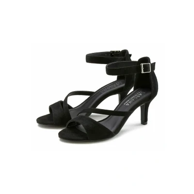 Abbildung von Lascana Riemensandalette, Damen, Größe: 41, Schwarz Schuhe