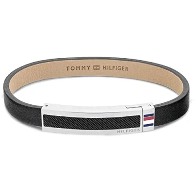 Abbildung von Tommy Hilfiger Jewelry armband für Herren aus Leder Schwarz 2790398
