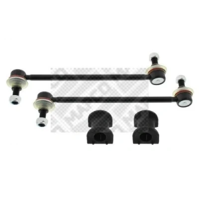 Abbildung von MAPCO 53718/1HPS Reparatursatz, Stabilisatorlager Vorderachse mit Koppelstange VOLKSWAGEN: Transporter 5 Pritsche / Fahrgestell, Multivan (7HM