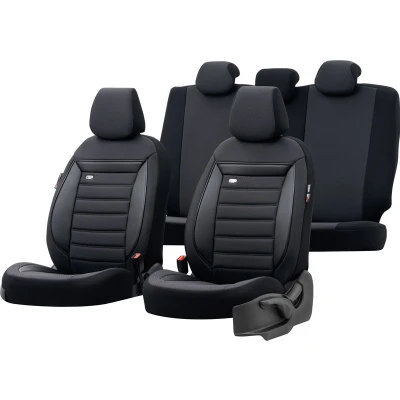 Abbildung von Otom Prestige PRS 734 Sitzschonbezug schwarz, anthrazit Textil