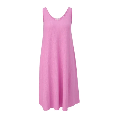 Abbildung von s.Oliver MIT Plisseefalten Jerseykleid, Damen, Größe: 34, Rosa