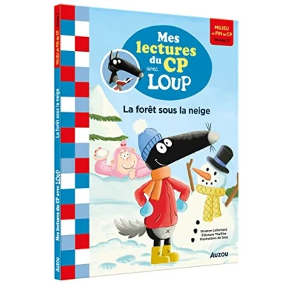 Abbildung von MES LECTURES DU CP AVEC LOUP LA FORÊT SOUS NEIGE