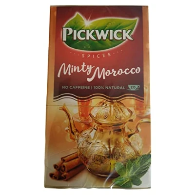 Abbildung von Pickwick Tee Marokkanischer Pfefferminztee, Minty Marocco, Pfefferminze, 20 Teebeutel