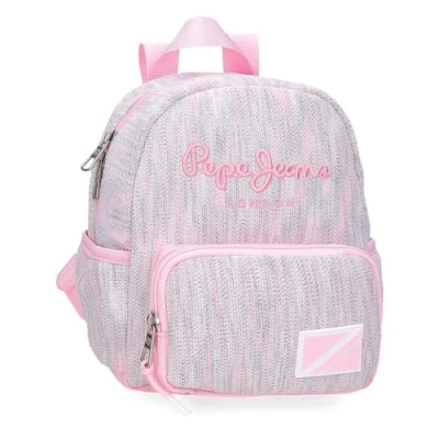 Abbildung von Pepe Jeans Miri Rucksack, lässig, Rosa, 19 x 23 10 cm, Polyester, 3,5 l, Lässiger Rucksack