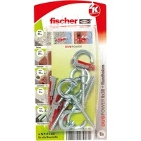 Abbildung von Fischer Schrauben und Dübel Set Duopower 6.0 x 30 mm 6 Stück