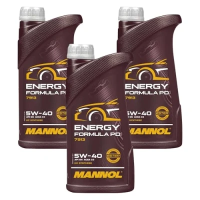 Abbildung von QR Parts Set 85447006 MN7913 1 3x1 Liter Original MANNOL Motoröl Energy Formula PD 5W 40 Engine Oil Öl