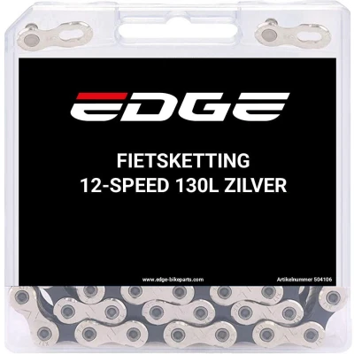 Abbildung von Kette 12 Fach Edge CHN 006 Mit 130 Glieder Silber
