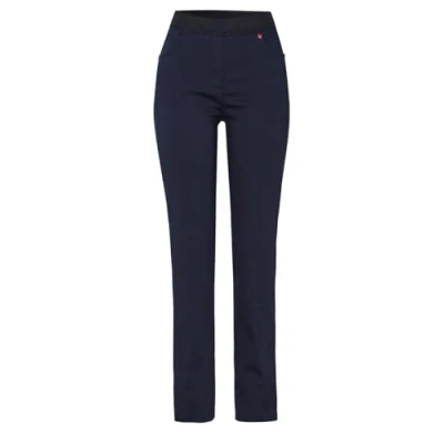Abbildung von Relaxed by Toni Damen 5 Pocket Hose »My Darling« mit breitem Jerseybund 38K Navy 591