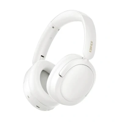 Abbildung von Edifier W800BT SE Kabellose Over Ear Bluetooth 5.4 Kopfhörer KI Rauschunterdrückung Anrufen 45std. AKKU Schnellladefunktion AAC Codec Dual Device Verbindung Faltbar Weiß